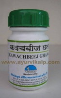 Chaitanya, KAWACHBEEJ GHANA, (Mucuna Prurita) 60 Tablet, Useful in General Debility
